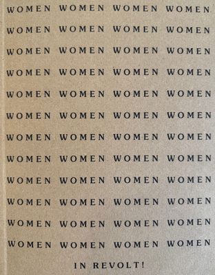 Cover of the book Women in Revolt!