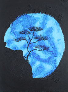 Tree in the Blue Moon RF A